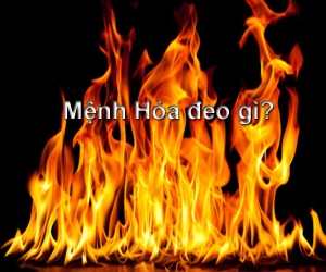 Mệnh hỏa đeo vòng gì hợp màu nào?