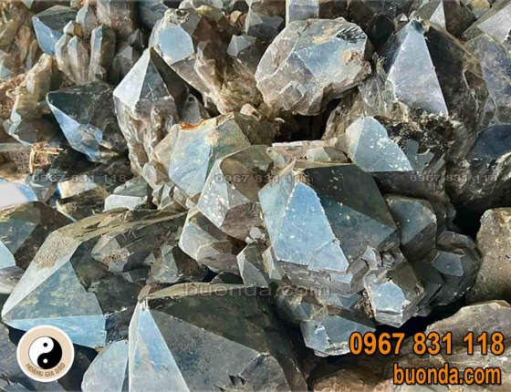 Thạch anh đen thô