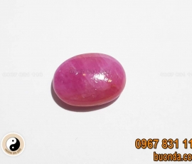 Mặt dây chuyền đá ruby hồng