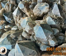 Thạch anh đen thô Thạch anh đen thô